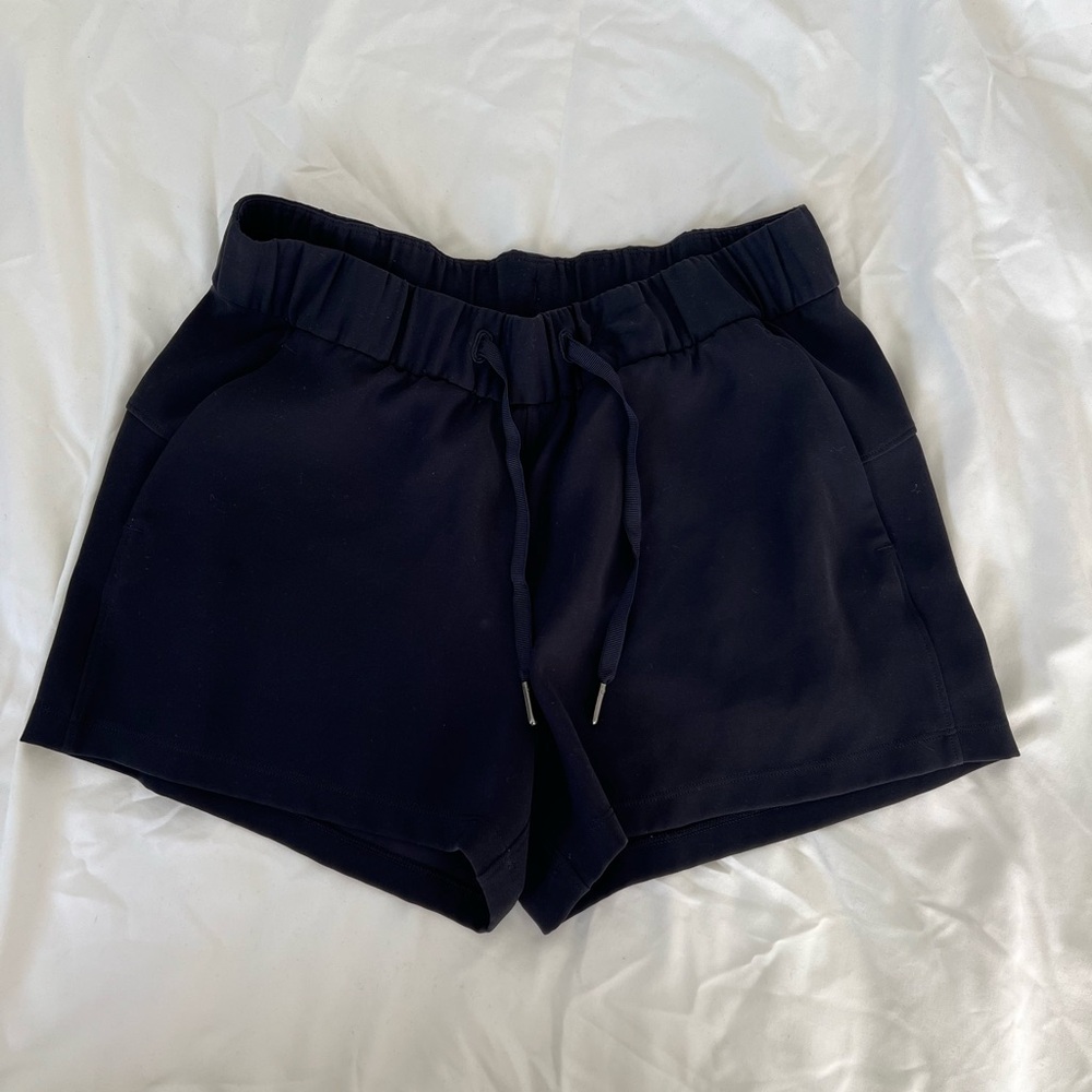 lululemon athletica Navy Drawstring Athletic Shorts